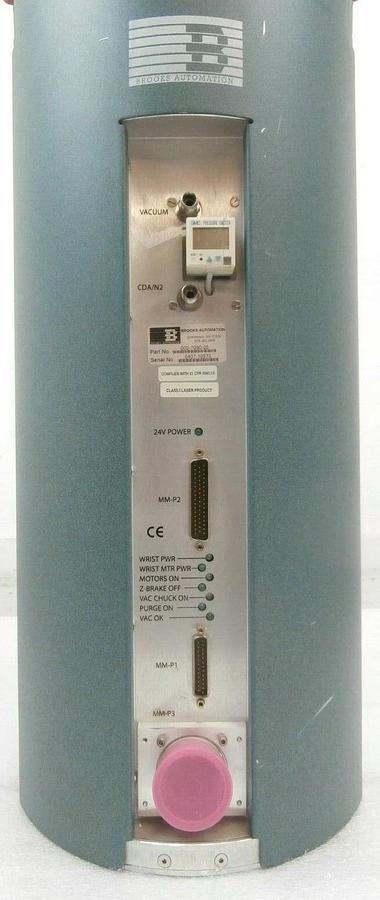 Used Brooks Automation 002-7090-05 Atmospheric Wafer Robot ATR-7 AcuTran 7 Working
