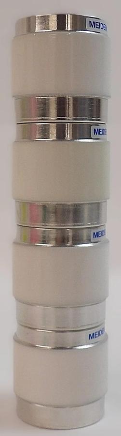 Used Meiden SCF-125HA52WR Fixed Type Vacuum Capacitor Reseller Lot of 4 Working