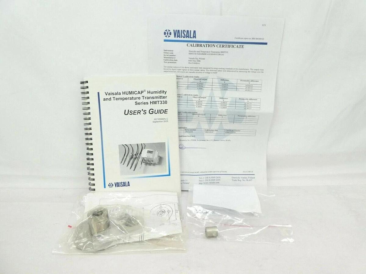 Vaisala HMT330 5L0A004BCAX100A01CGBAA1 Humidity & Temperature Transmitter HMT335