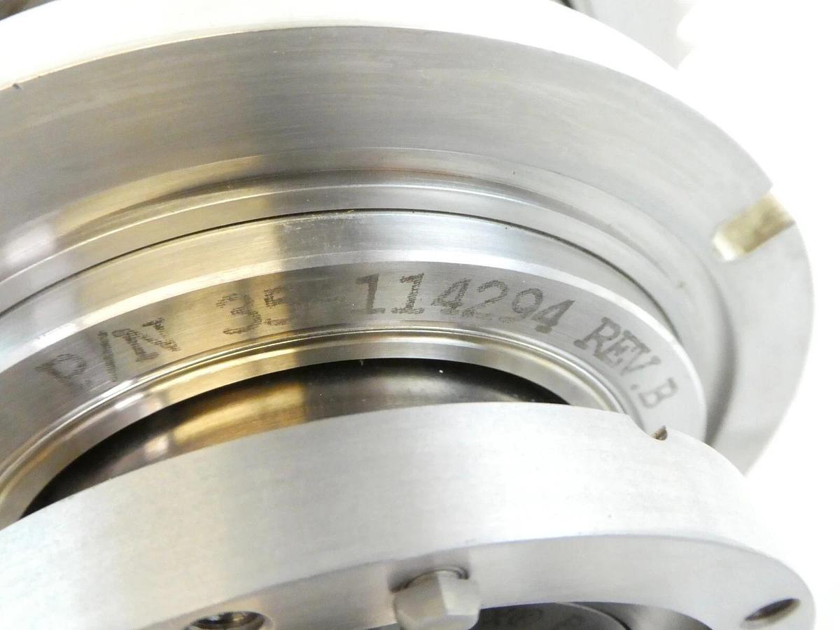 Used MetalFlex 54-166533E PVD Geared Vacuum Feedthrough Spindle 35-114294 Working