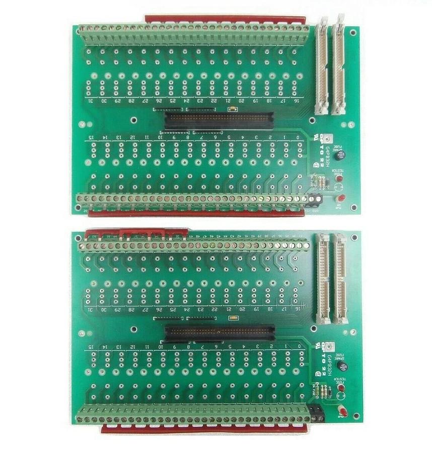Used Opto 22 G4PB32H 32-Channel Field Control I/O Chassis PCB Reseller Lot of 2 Spare