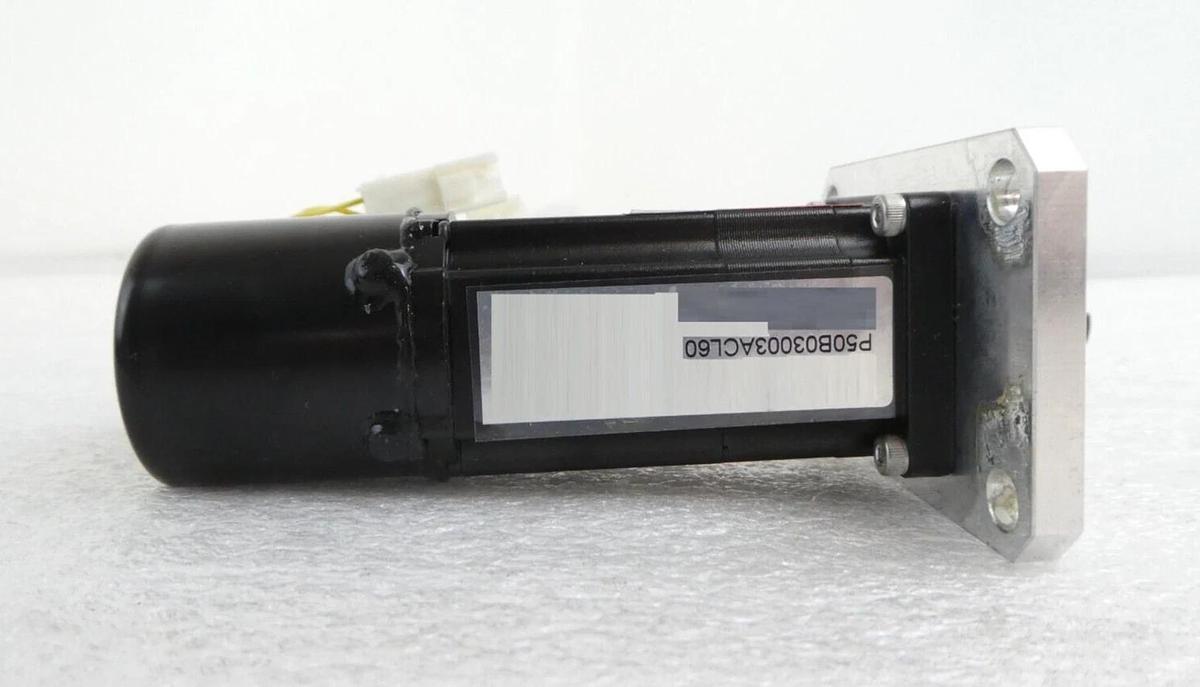Used Sanyo Denki P50B03003ACL60 AC Servomotor BL Super P5 Nikon NSR-S205C Working