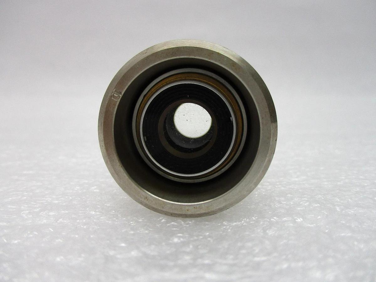 Used Leica 567050 Microscope Objective PL Fluotar 10x/0.25 ∞/- with Sleeve Working