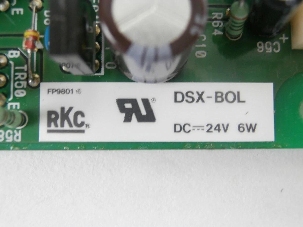 Used RKC Instrument DSX-BOL-11-33A Temperature Controller PCB DSX-BOL No Screws