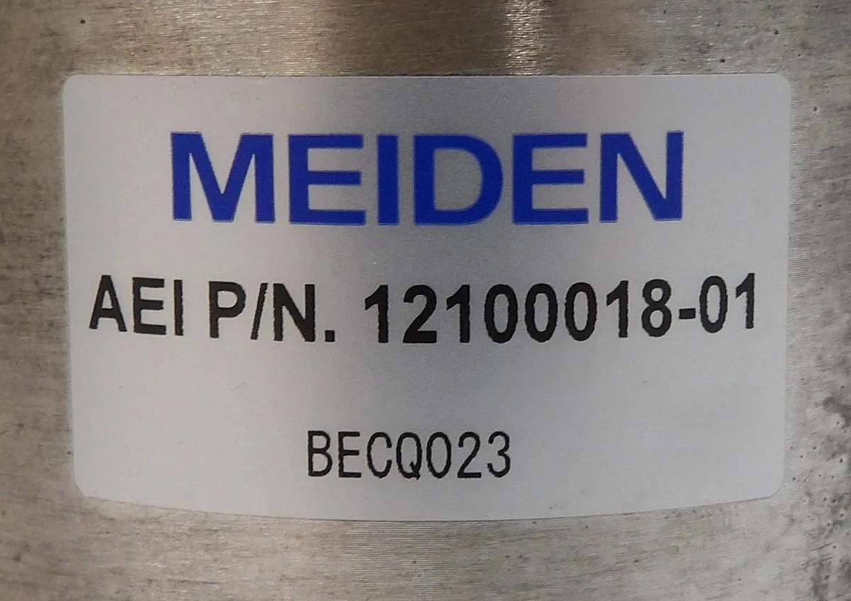 Used Meiden 12100018-01 Variable Vacuum Capacitor Lot of 2 Working