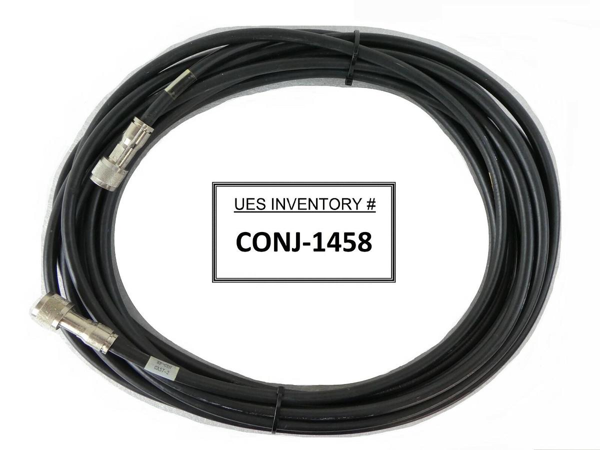 Used Novellus Systems 03-00288-02 RF Cable Coax CA57 36 Foot Working Surplus