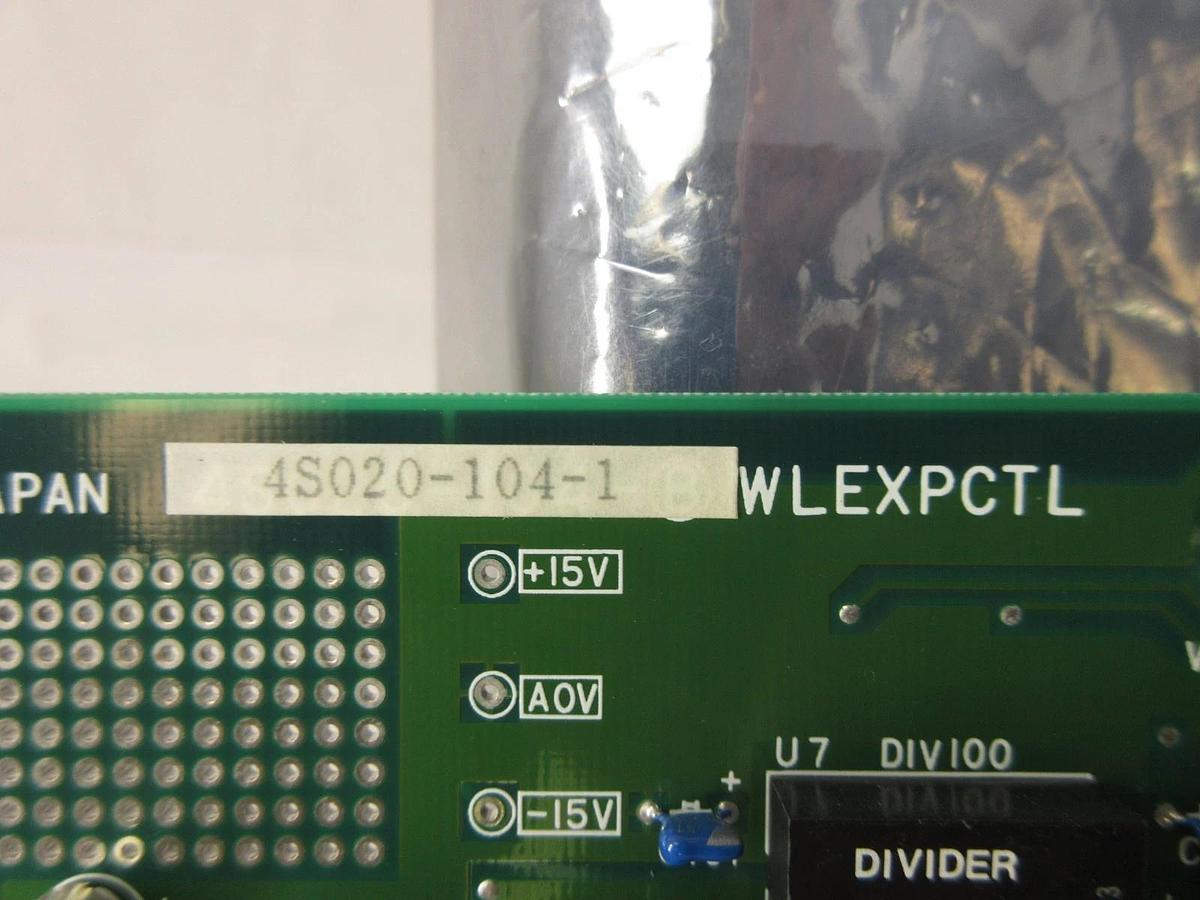 Used Nikon 4S020-104-1 Analog/Digital Converter PCB Card WLEXPCTL NSR System Used