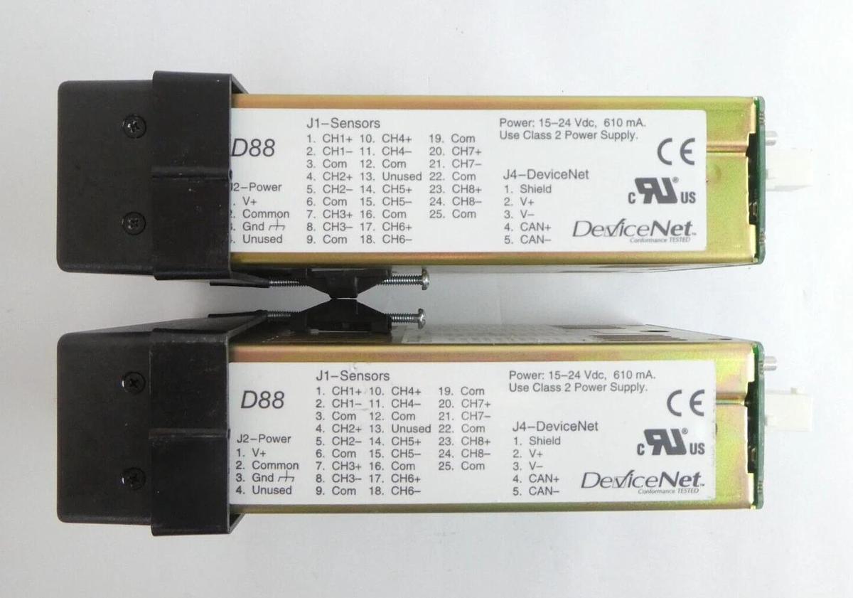 Used Watlow D881-0000-1000 Temperature Controller TB50 D8 AMAT Lot of 5 Working