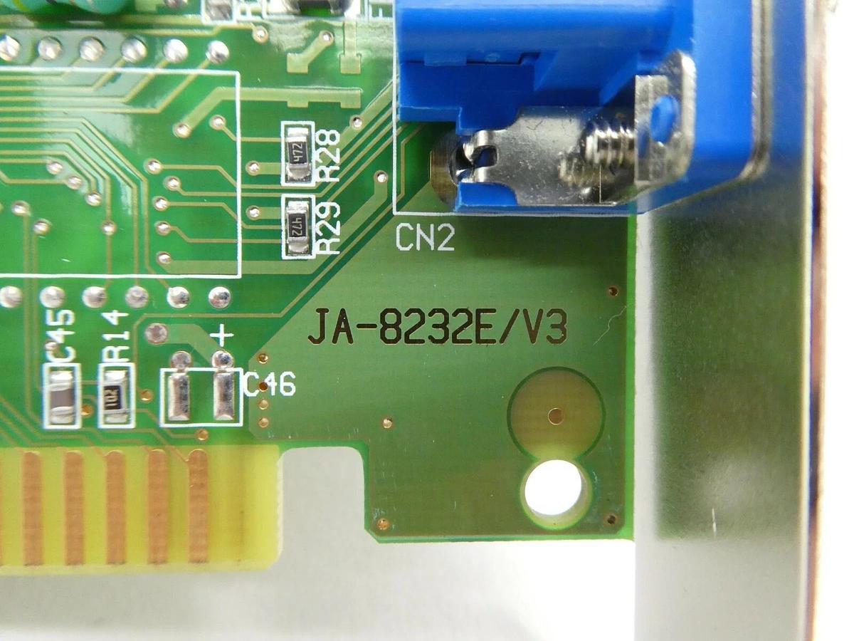 Used Trident JA-8232E/V3 Video Card PCB TV32 Novellus Concept Two Working Spare