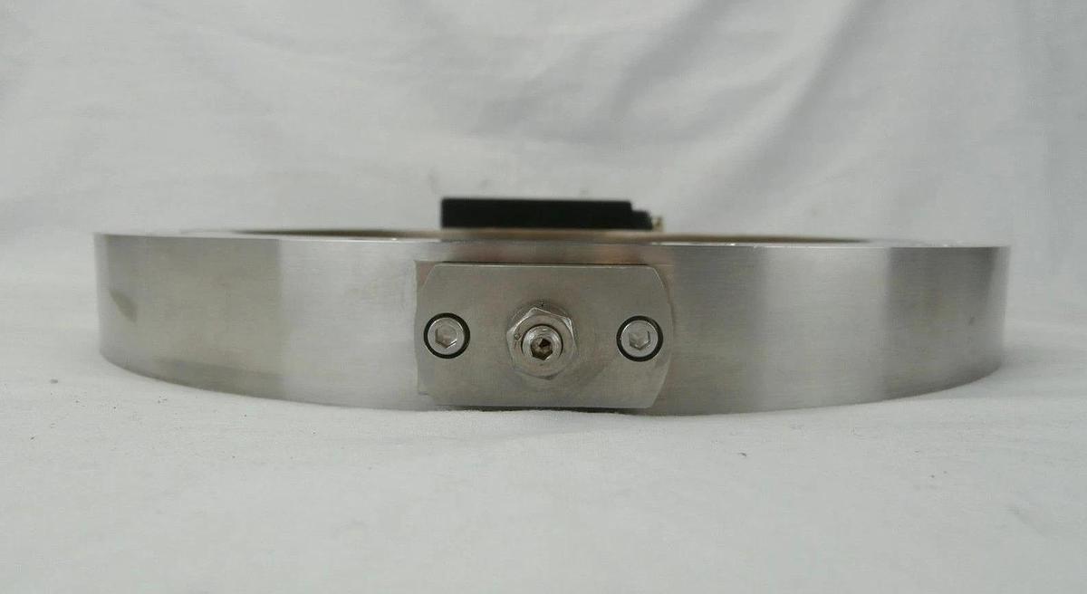 Used Edwards W185-08-001 Mechanical Vacuum Throttle Valve 1850 ISO200 Tegal 6500 Used