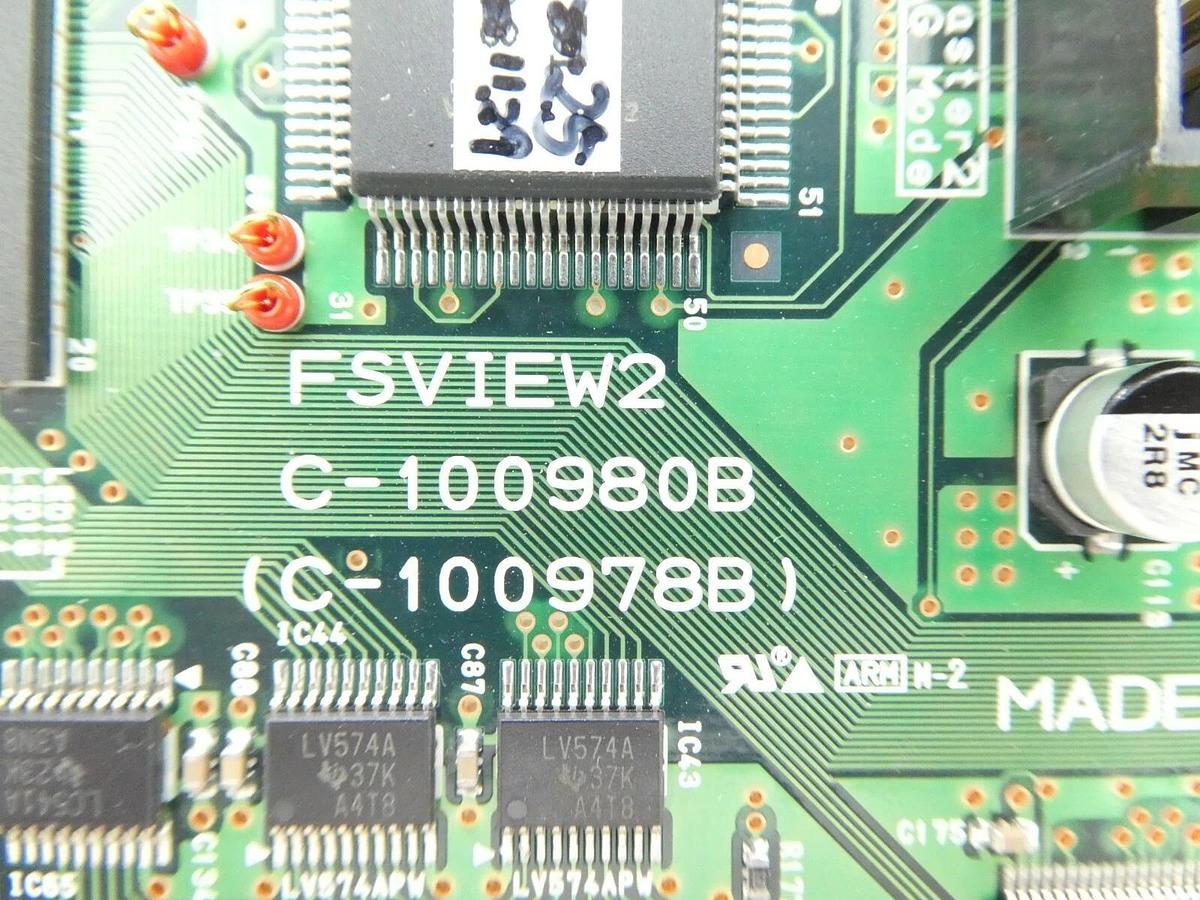 Used Lasertec Corporation C-100980B PCB Card FSVIEW2 C-100978B Working Surplus