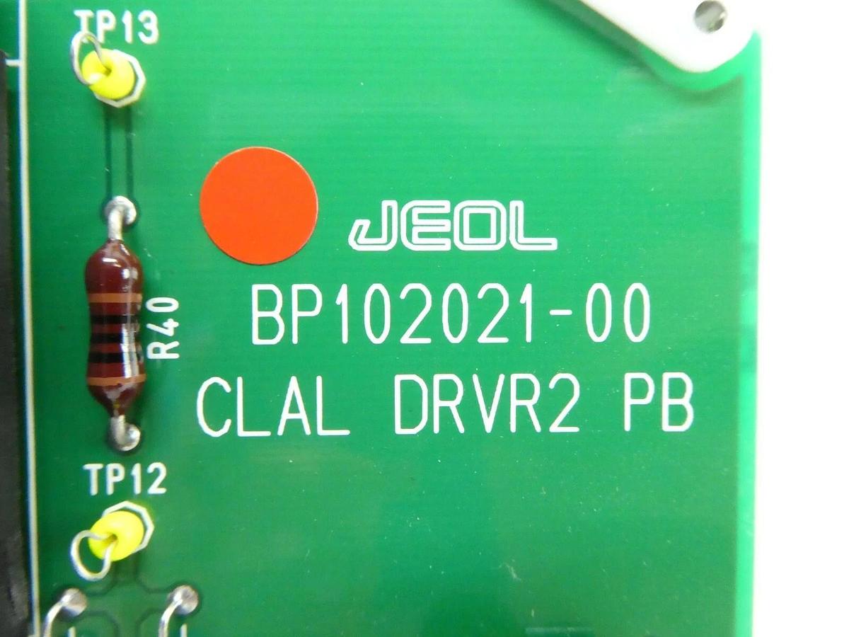 Used JEOL BP102021-00 Driver PCB Card CLAL DRVR2 PB JWS-7555S SEM Working Spare