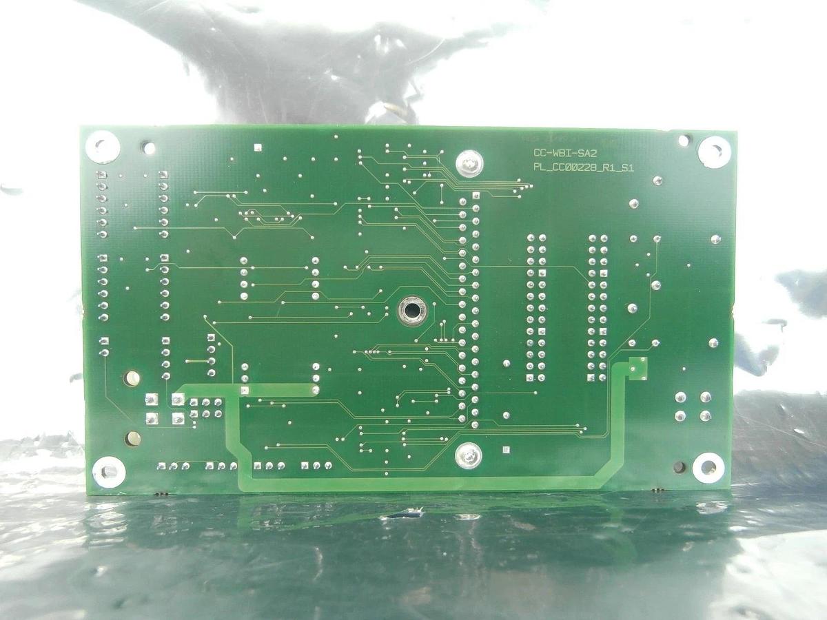 Used Chromasens CC-WBI-SA2 Interface PCB CC00228 KLA-Tencor WBI 300 Copper Cu Working