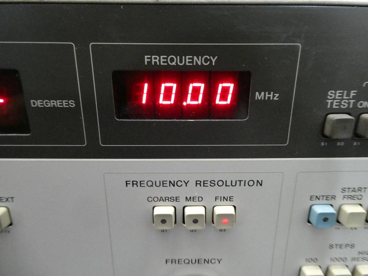 Used HP Hewlett-Packard 4193A Vector Impedance Meter 0.4-110MHz Untested Surplus