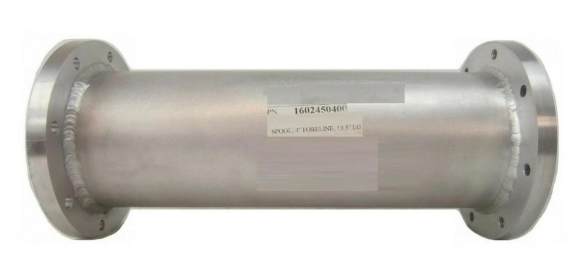 Used Novellus Systems 16-024504-00 Foreline Straight Vacuum Nipple Cleaned Surplus