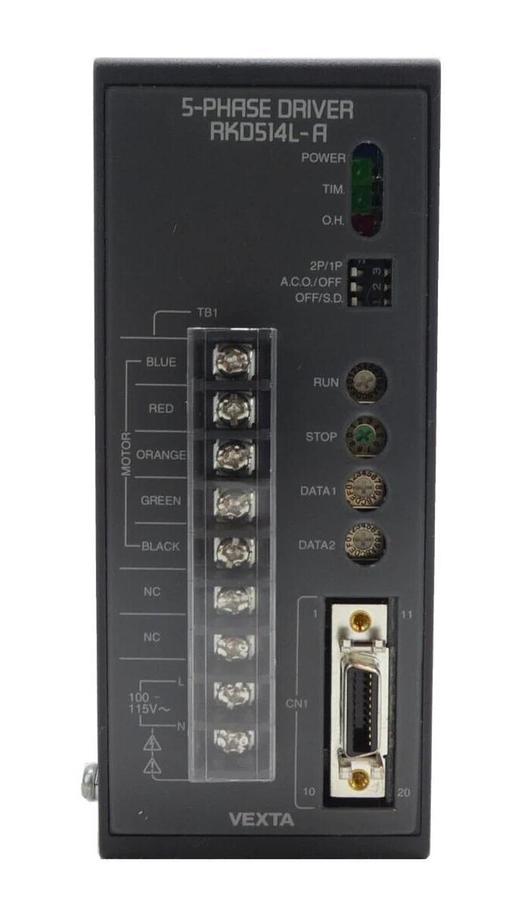 Oriental Motor RKD514L-A 5-Phase Motor Driver TEL 040-003422-1 New Surplus