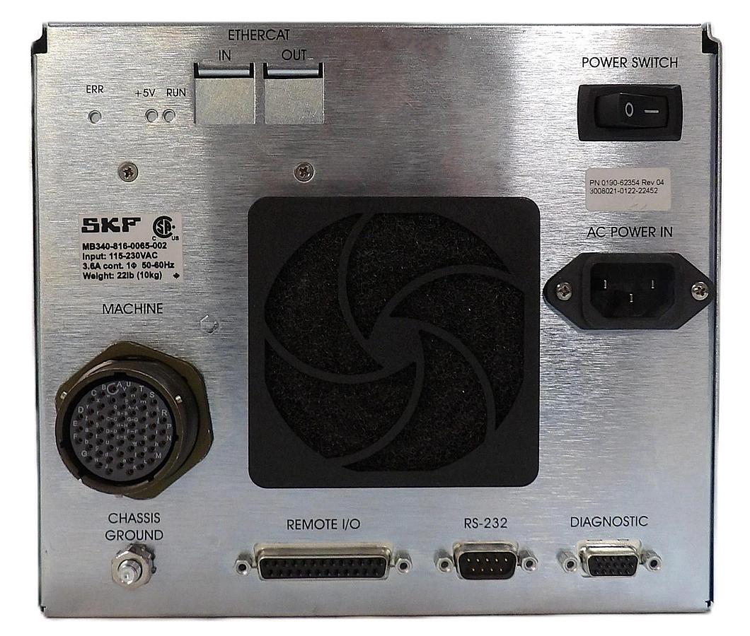 Used SKF MB340-816-0065-002 Digital Motor Controller Driver 0190-62354 Fault Untested