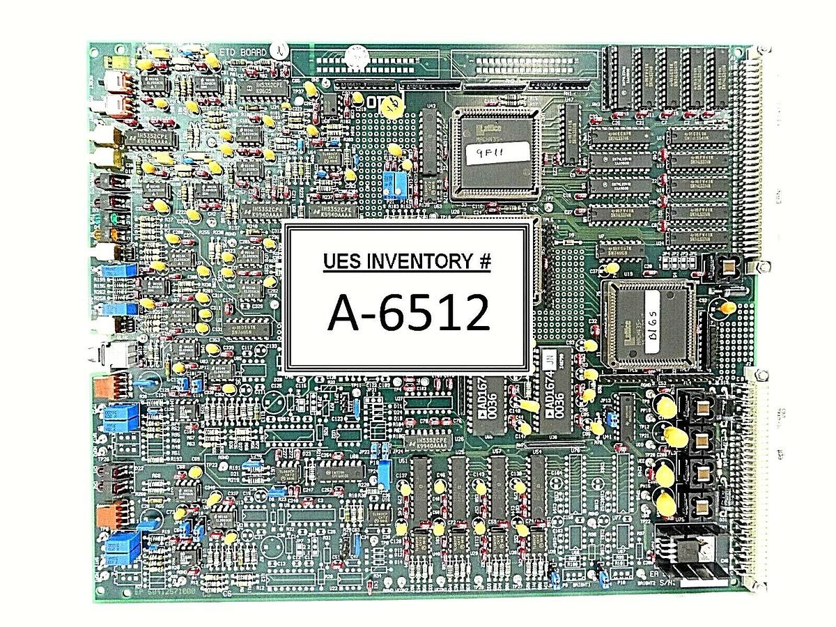 Used Opal 50412570 Processor PCB Board ETD Board AMAT SEMVision cX 300mm Working