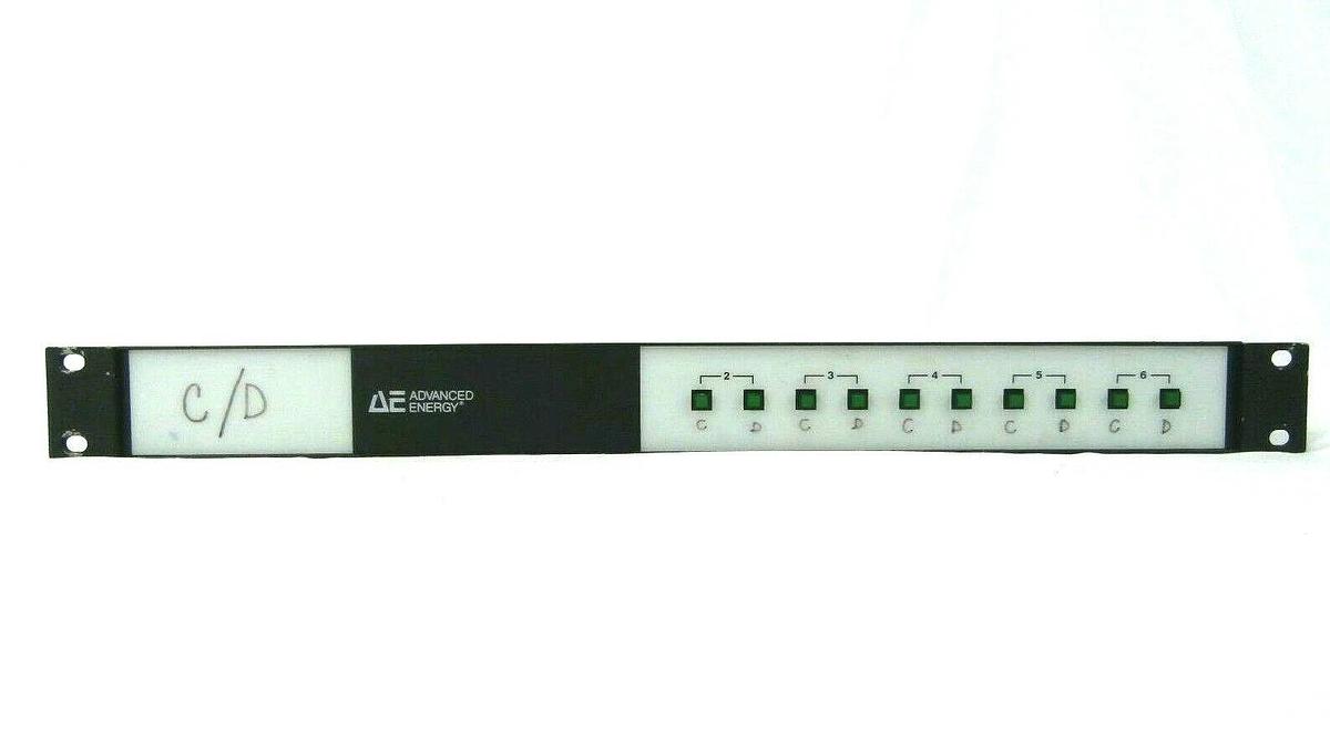 Used AE Advanced Energy 2196-000-A DC Interface Module Display Panel Used Working