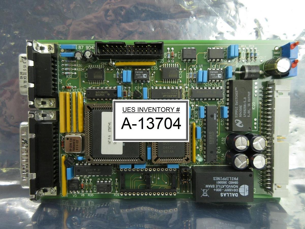 Used VAT 87897-R1 Processor PCB Card 87 904D 65PM.AA.00 Used Working