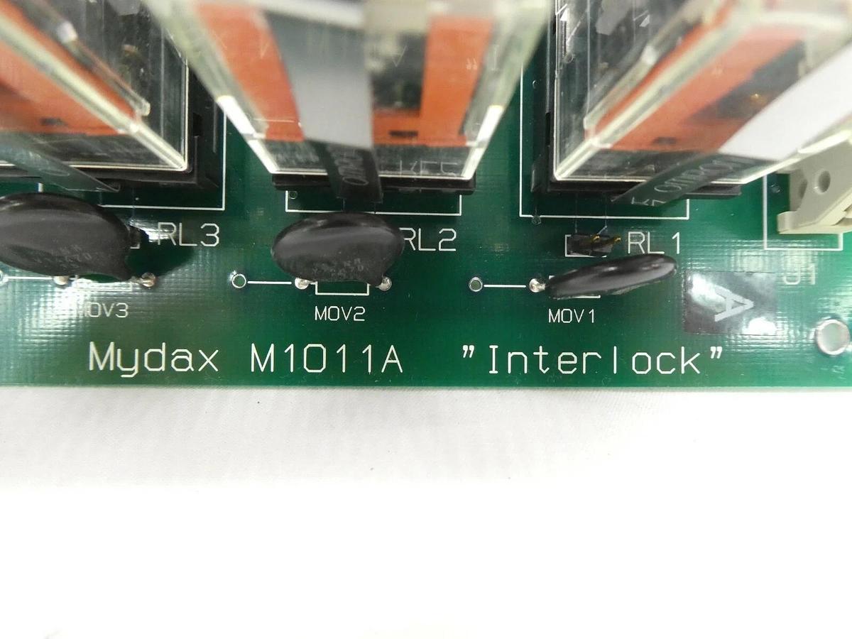 Used Mydax M1011A Interlock Input Board PCB "Interlock" Lot of 2 Working Surplus