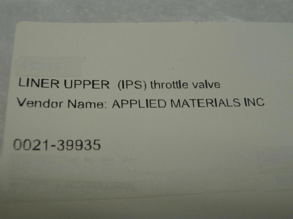 Used AMAT Applied Materials 0021-39935 IPS Upper TV Port Liner Used Working