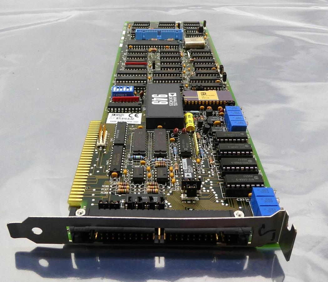 Used Analog Devices 71-1211706-A Analog Input PCB Board RTI-815-A-32 Working Surplus