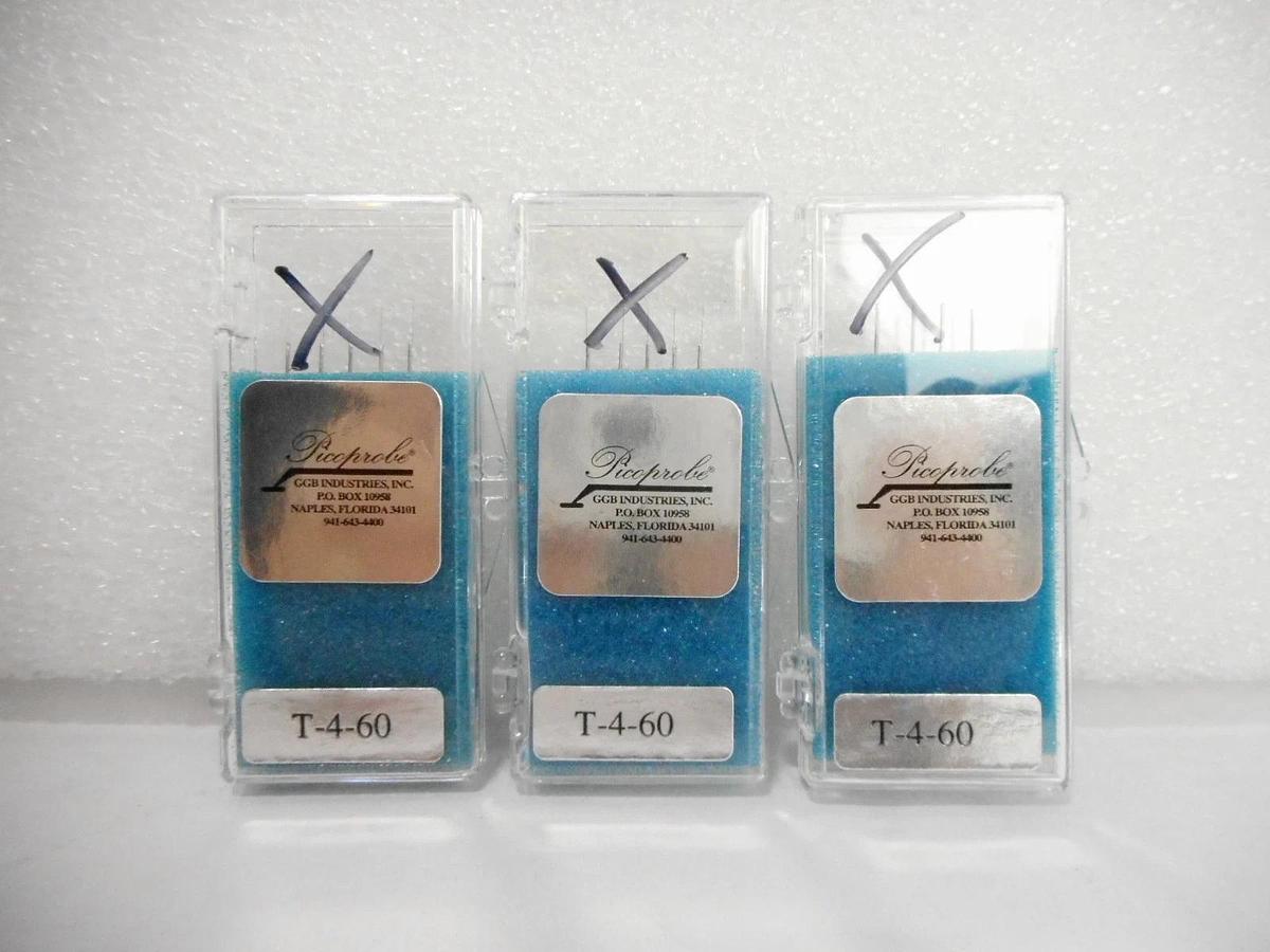 Used GGB Industries T-4 Tungsten Probe Tip Picoprobe Reseller Lot of 69 As-Is