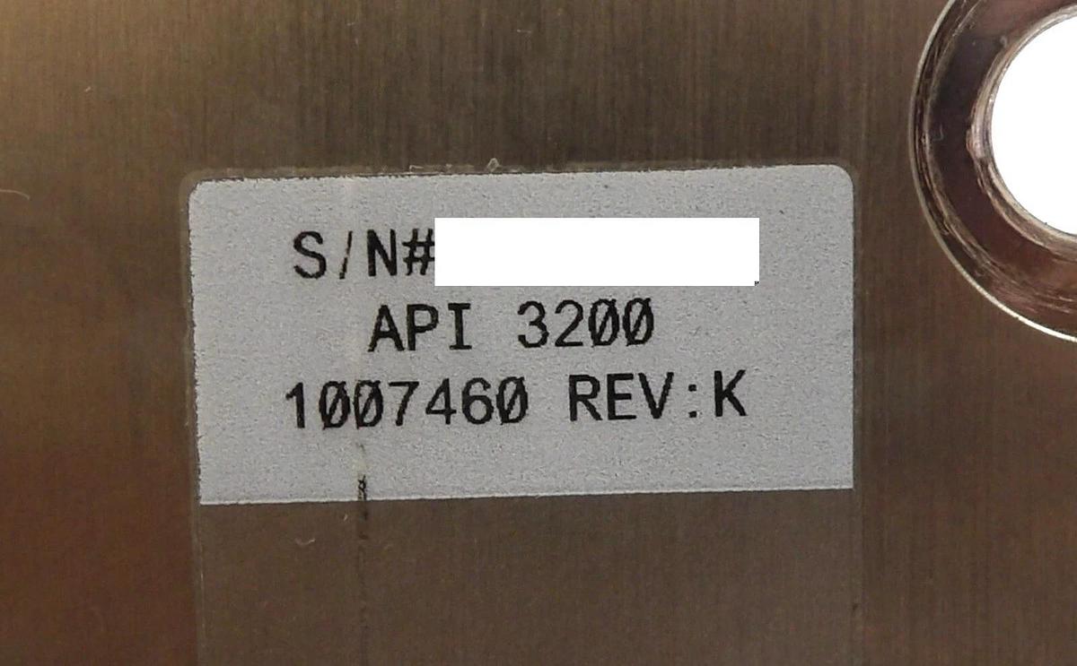 Used AB Sciex 1007460 Linear Ion QTRAP Quadrupole Q1 Q3 API 3200 5012671 MDS Working