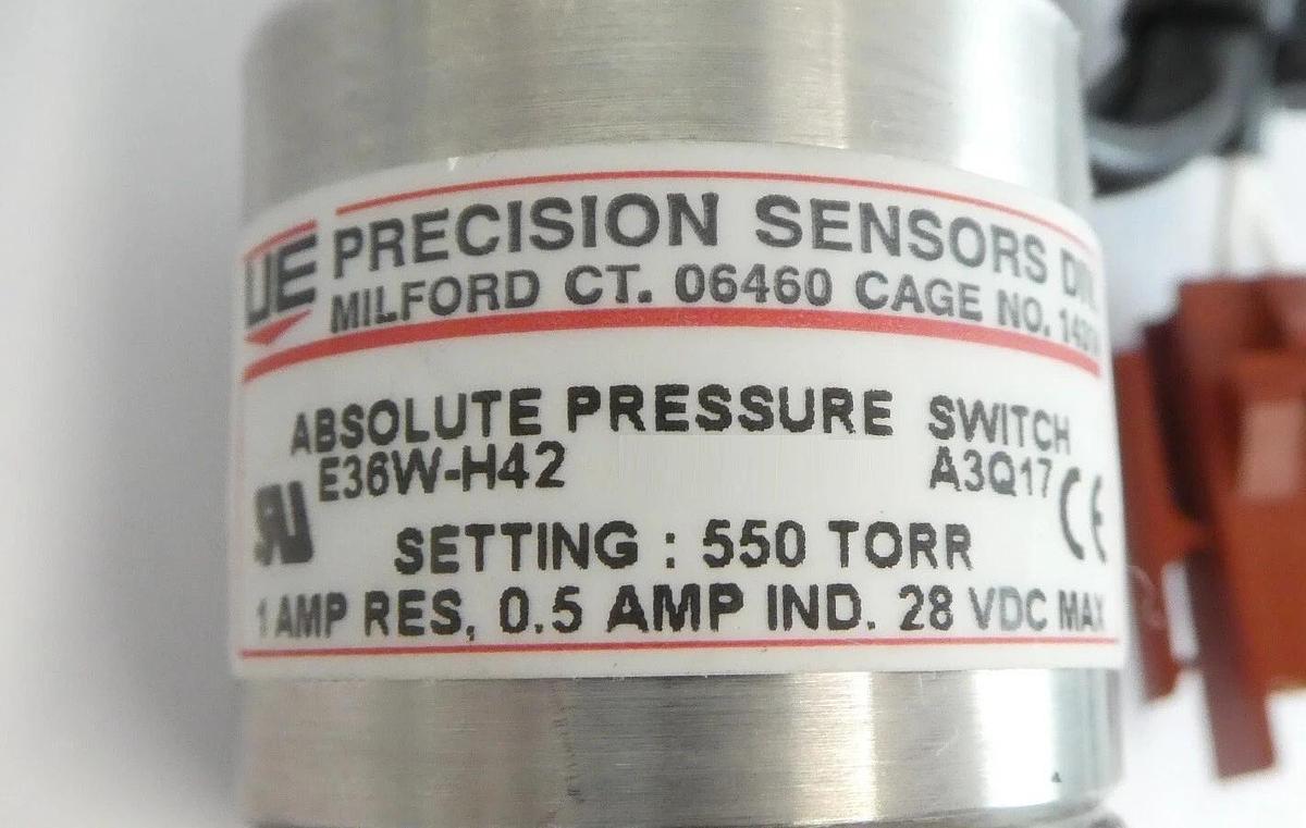 Used UE Precision Sensor Pressure Switch E36W-H420 E36W-H42 Lot of 4 Working