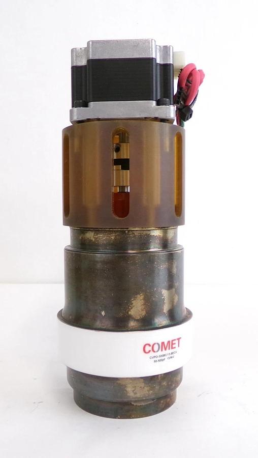 Used Comet CVPO-500BC/15-BECA RF Variable Vacuum Capacitor Lot of 2 Working