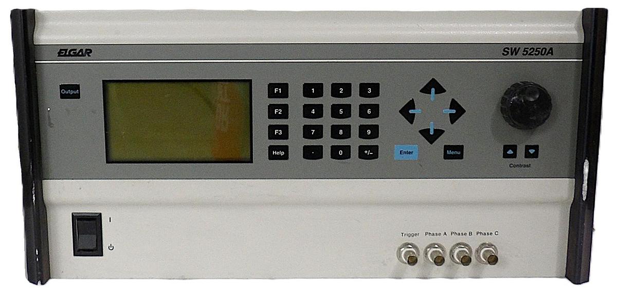 Used Elgar 5162001-15 SmartWave Industrial Power Source SW5250A Untested Surplus