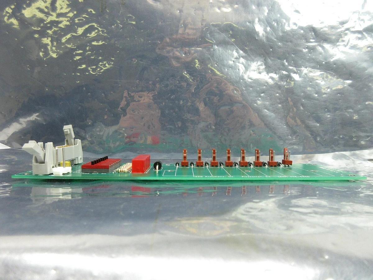 Used TECO Pneumatic DES375-010-8 Pneumatic Manifold Base Board PCB Working Spare