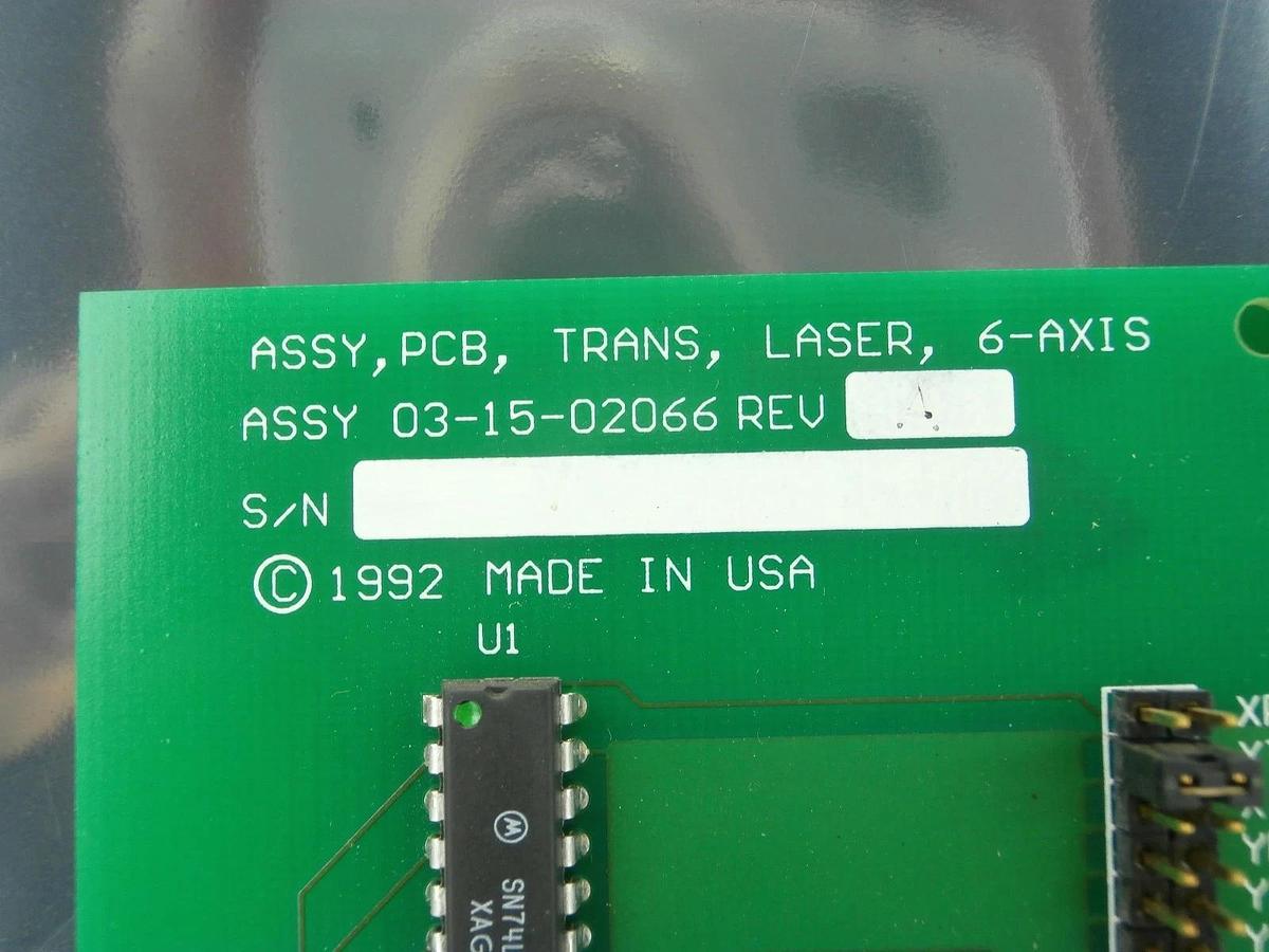 Used Ultratech Stepper 03-15-02066 6-Axis Laser Transition XT-Axis PCB Card 4700 Used