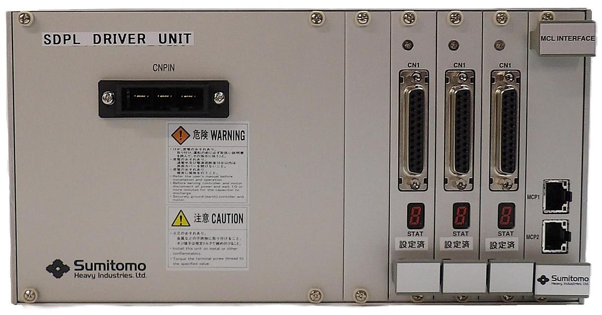 Used Sumitomo UMC78ZT00-003 SDPL Driver DRV-Zθ MCL Interface Hitachi IS5100 Working