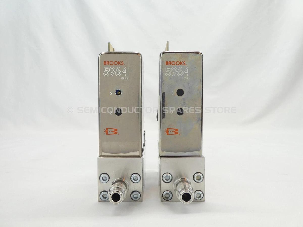 Refurbished Brooks 5964 Mass Flow Controller MFC 20000 SCCM O2 Lot of 2 OEM Refurbished