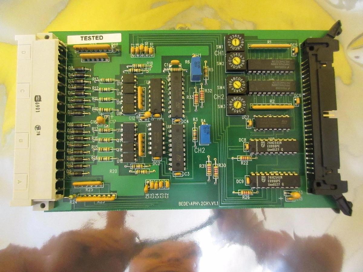 Used Bede Scientific Instruments BEDE4PH2CHV1.1 Processor Board PCB Card Used