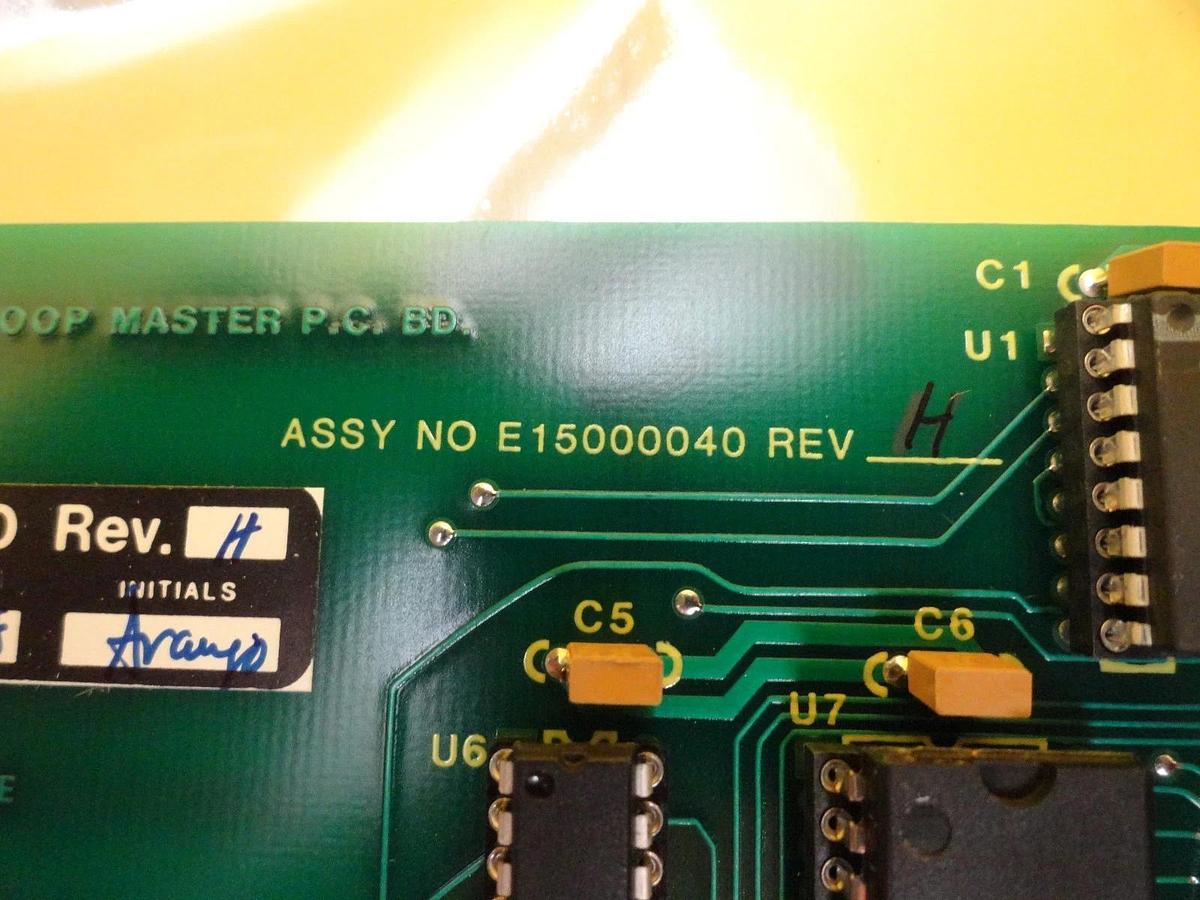 Used Varian E15000040 Serial Loop Master PCB Card E14000040 VSEA Working Surplus