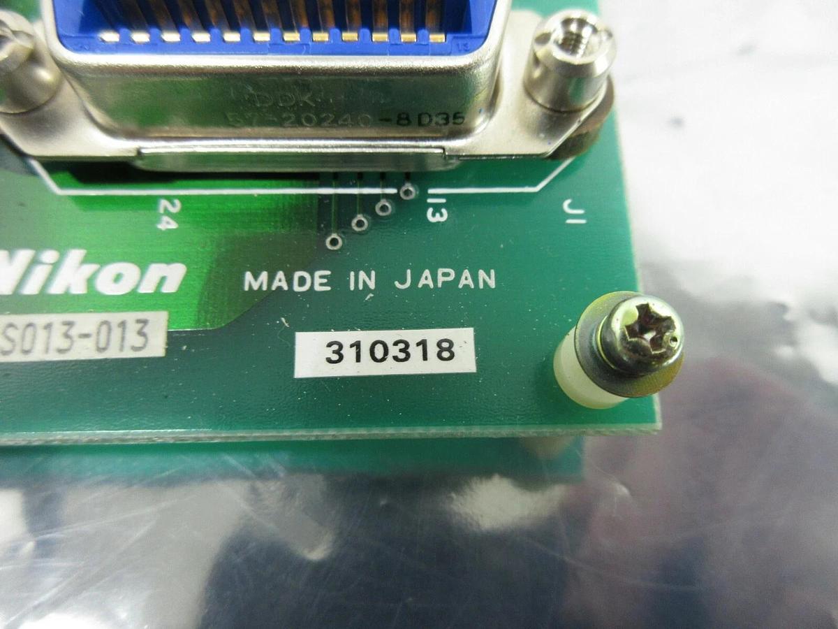 Used Nikon 4S013-013 Interface Board PCB NSR System Used Working