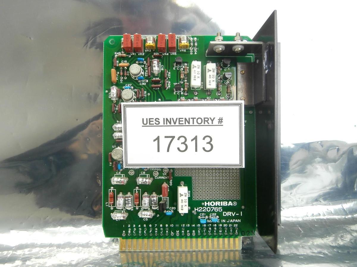 Used Horiba H220765 Driver Board PCB DRV-1 PD-201A Used Working