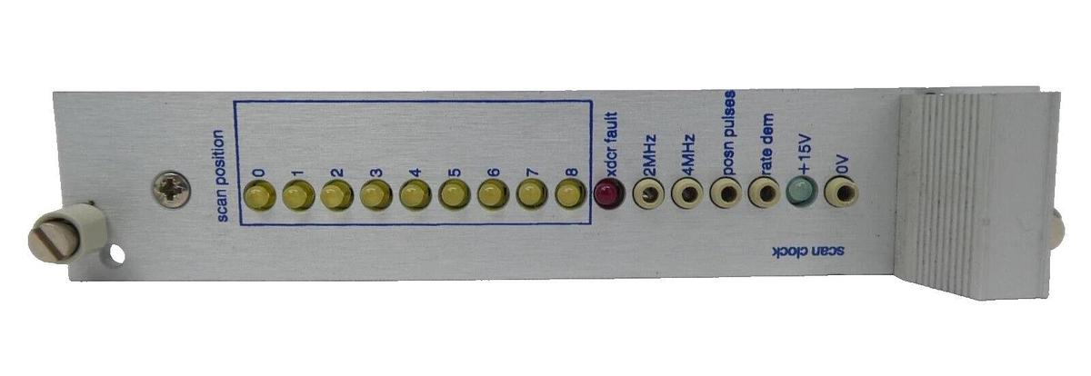 Used AMAT Applied Materials 0100-90831 Scan Clock PCB Card Working Surplus