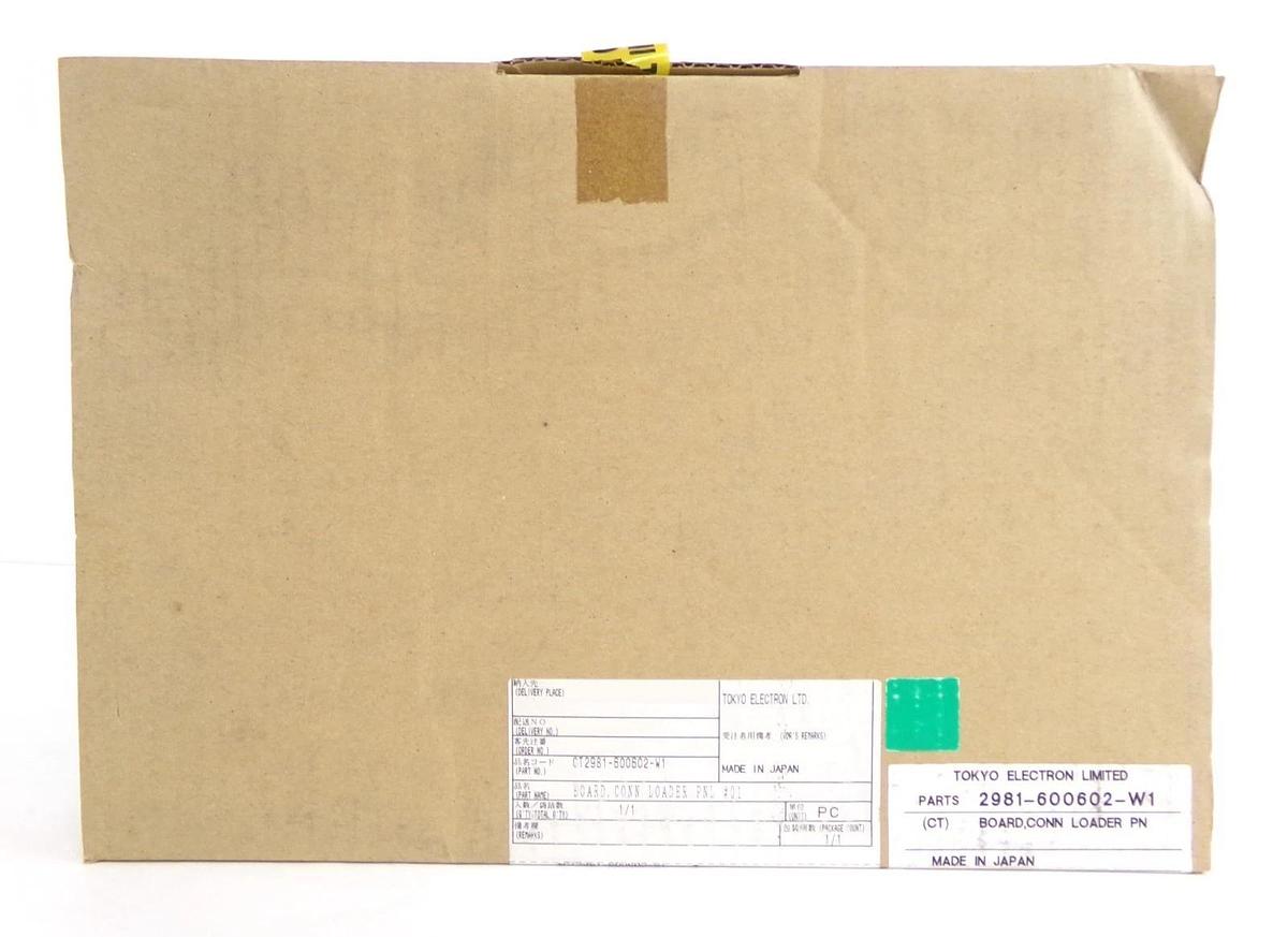 TEL Tokyo Electron 2981-600602-W1 Loader PN Connect PCB New Surplus
