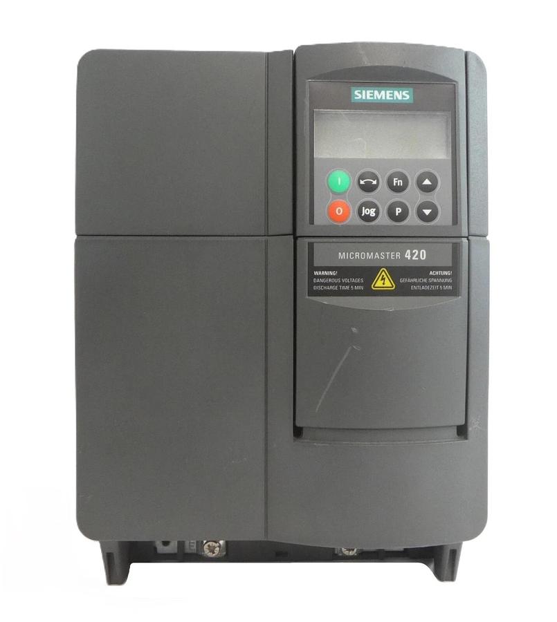 Used Siemens 6SE6420-2AD25-5CA0 Inverter Drive Micromaster 420 Working Spare