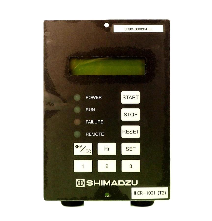 Used Shimadzu IHCR-1001 Internal Heating Controller TEL 3C80-000204-11 Untested As-Is