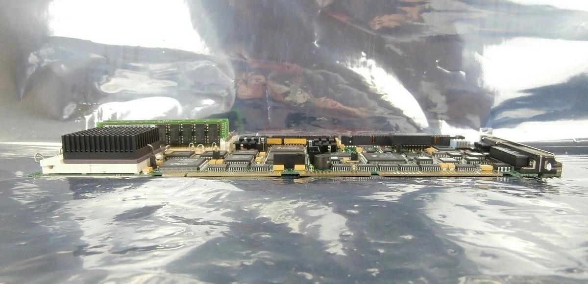 Used Texas Microsystems 23374 SBC Single Board Computer PCB Card Greyhound1 Rev C SVG