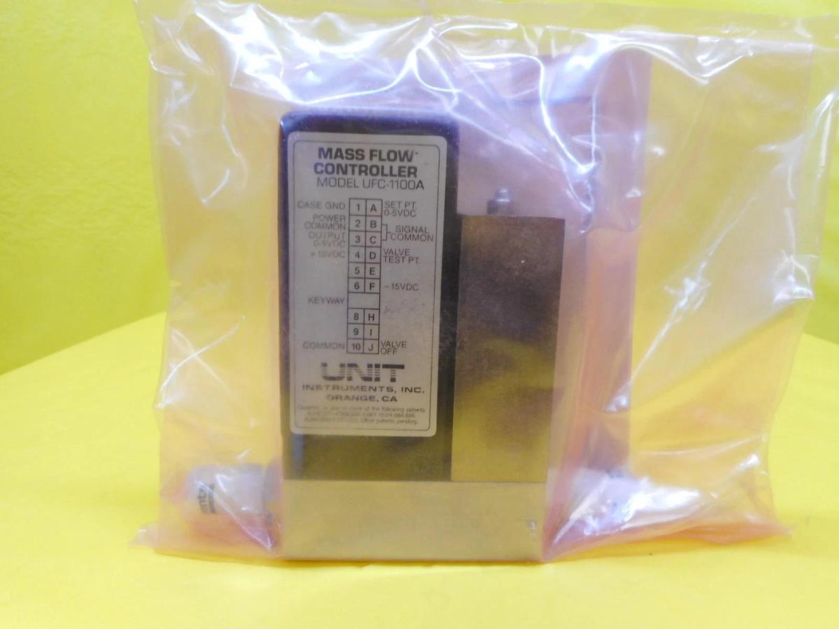 Used UNIT Instruments UFC-1100A Mass Flow Controller 500 SCCM WF6 New