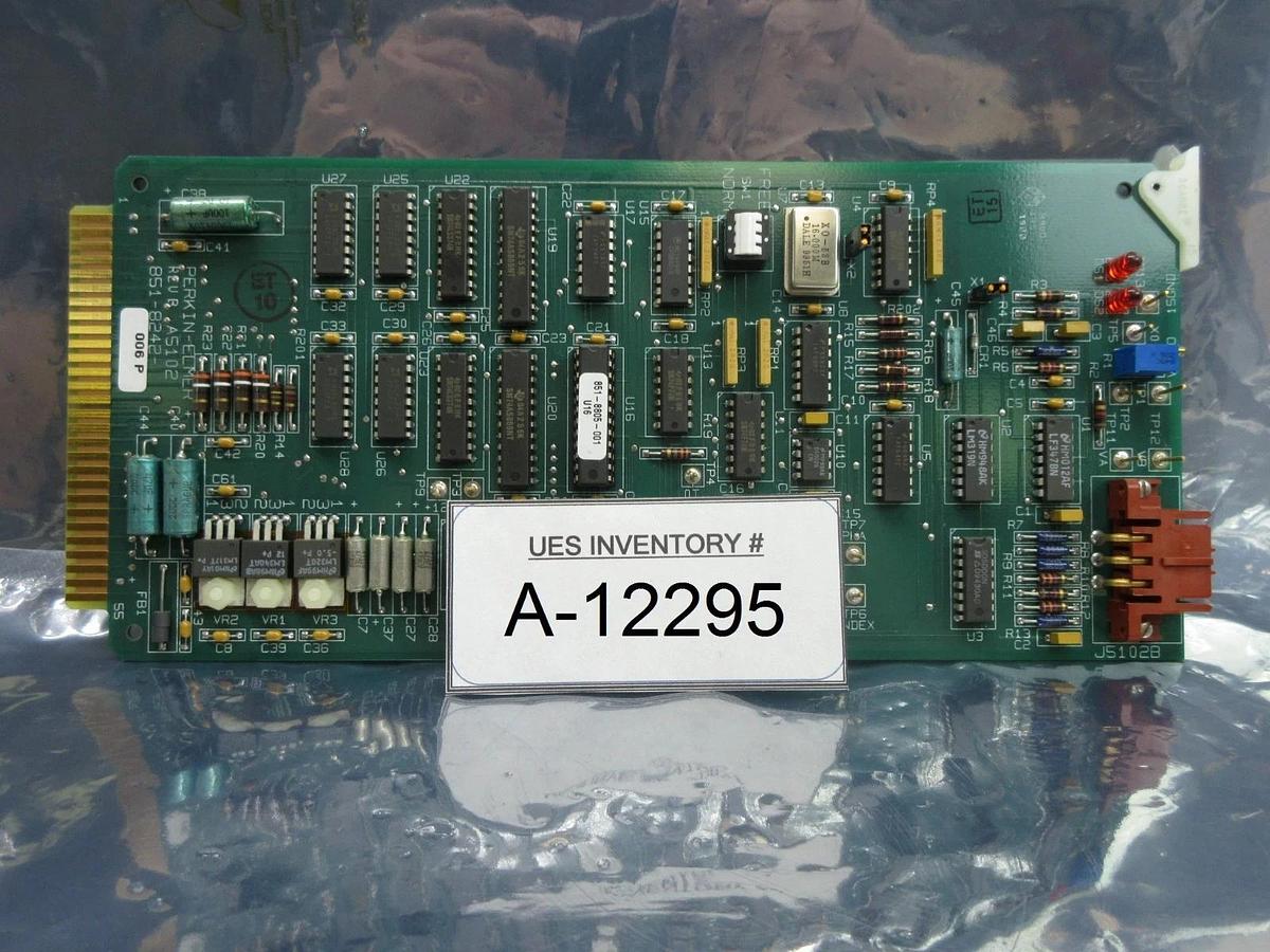 Used Perkin-Elmer 851-8242-006 Processor PCB Card Rev. P SVG ASML 90S Used Working