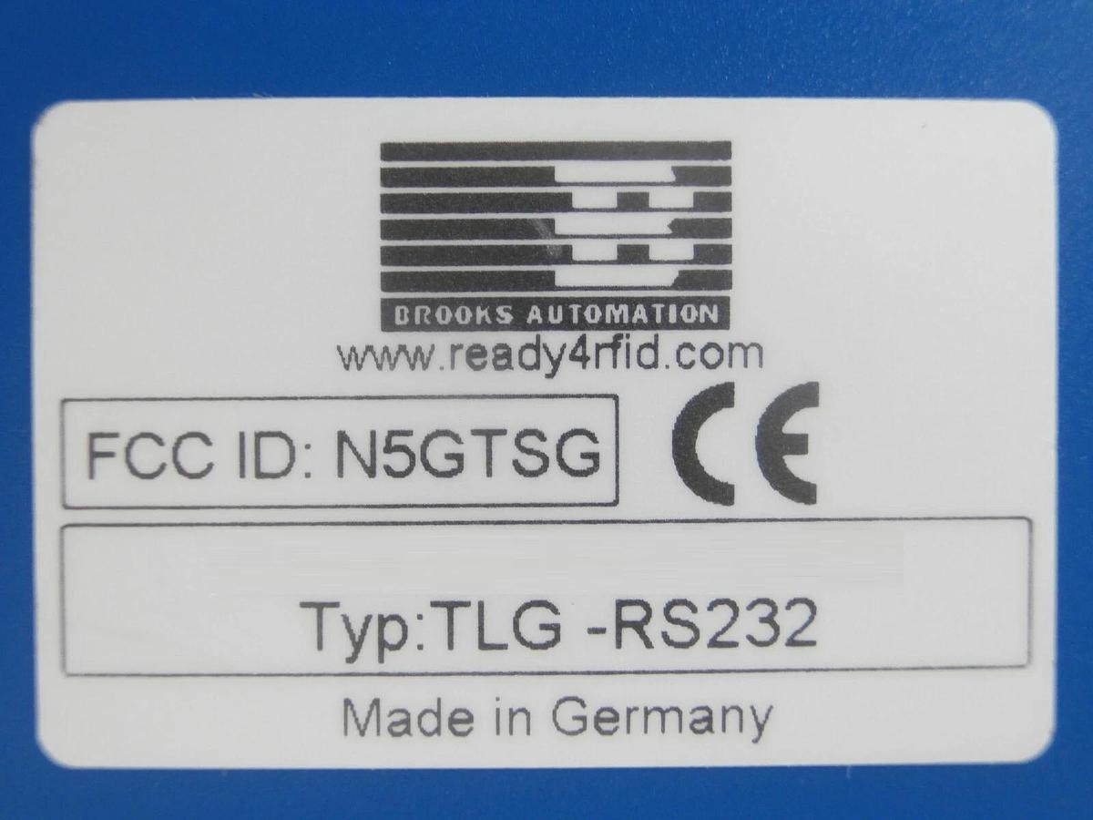 Used Brooks Automation TLG-I2-AMAT-R1 Transponder Set with AMAT Antenna 0190-10813