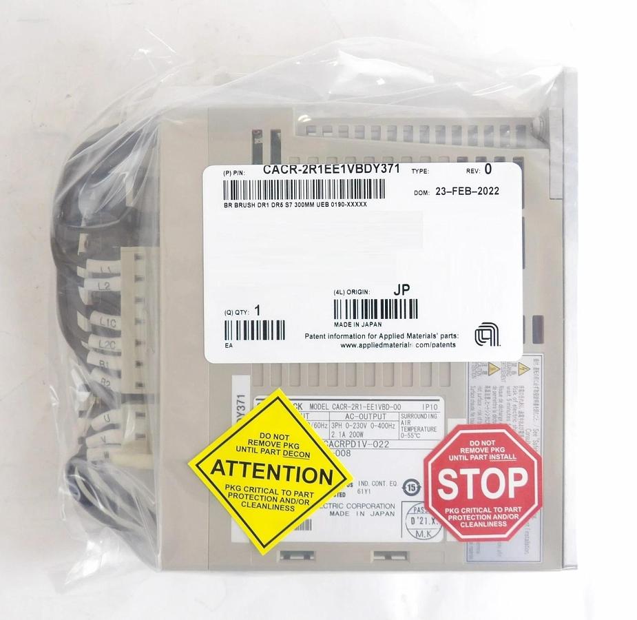 Yaskawa Electric CACR-2R1-EE1VBD-00 Servo Drive SERVOPACK Lot of 6 New
