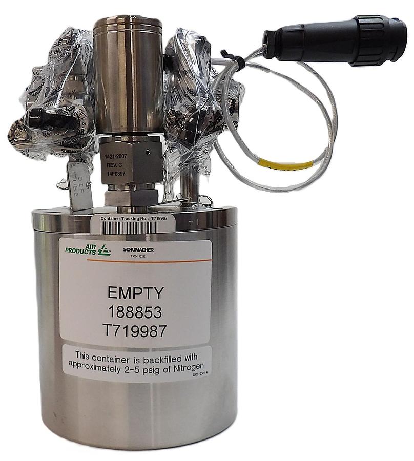Schumacher 188853 TDMAT TiN Precursor Ampoule Bulk Fill Upgrade New